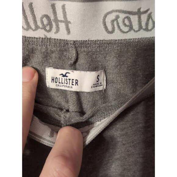 Hollister Gray White Women's Lounge Shorts Size S - Picture 3 of 8